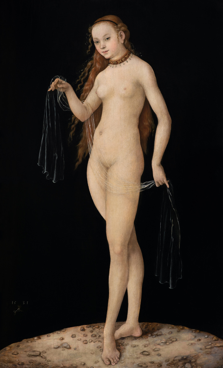 Lucas Cranach, Vénus, 1531