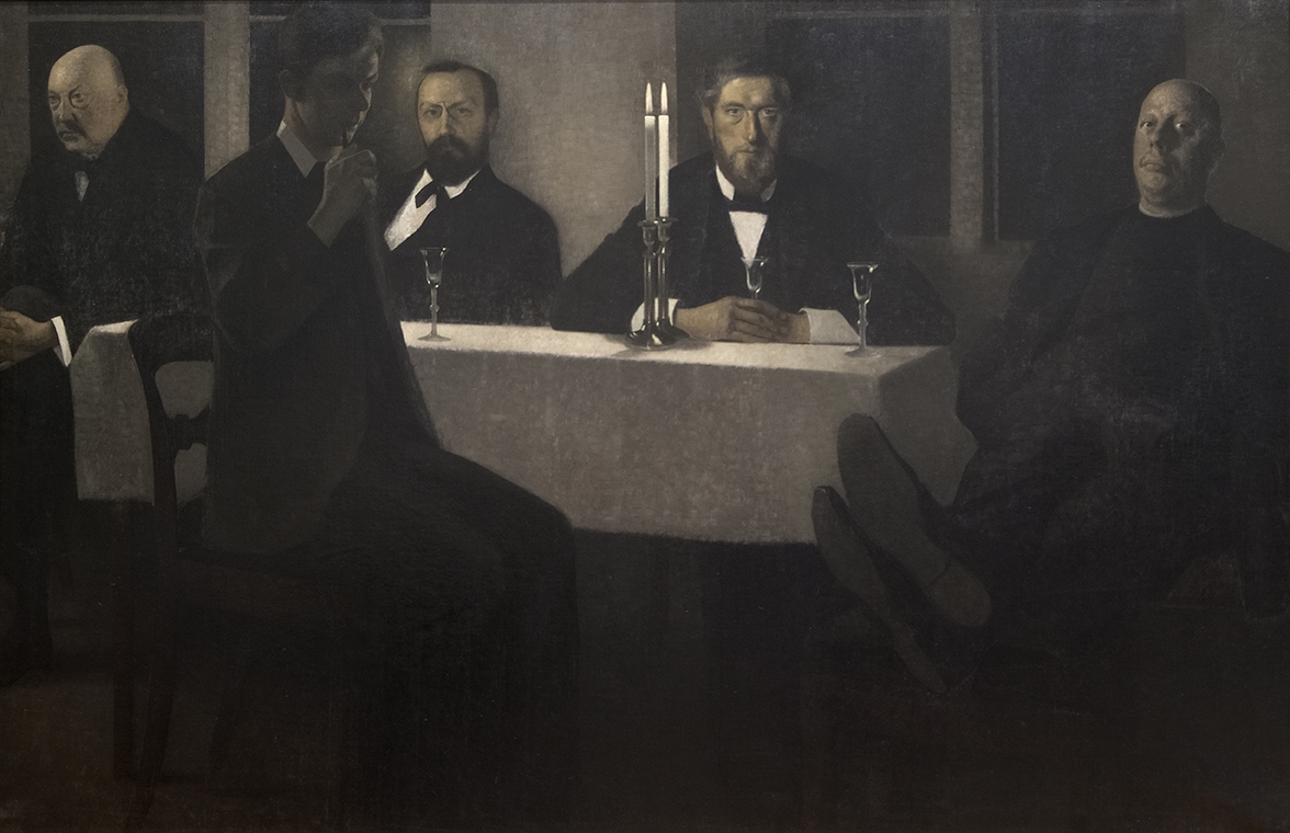 Cinq portraits de Vilhelm Hammershøi